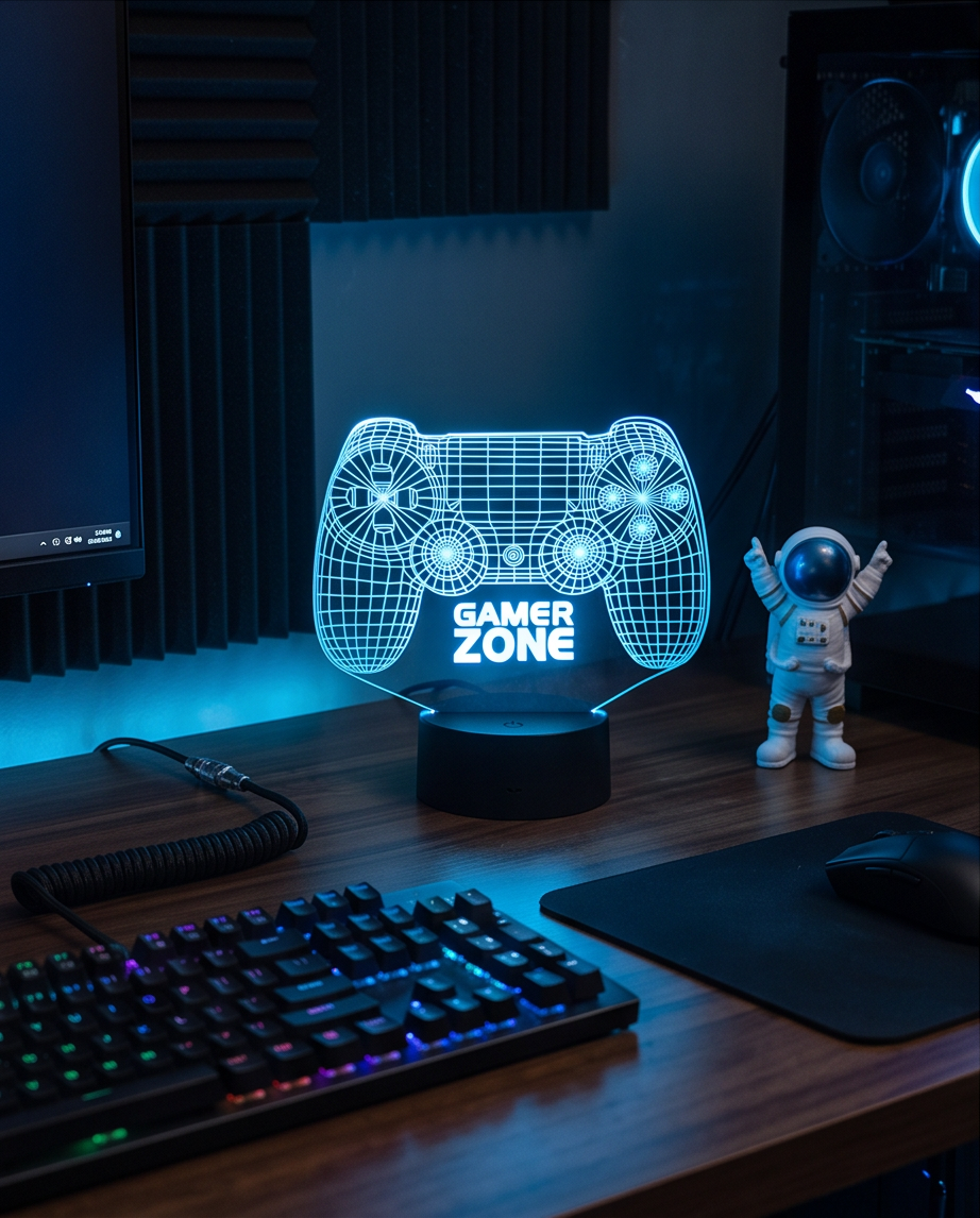 Lámpara Led Gamer Zone
